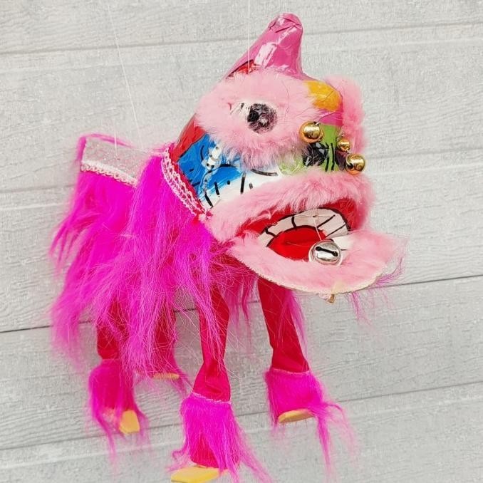 

Effinimlekk_27 // Barongsai Gantung Full Body Dekorasi Hampers Imlek Mainan Barongsay Terbaik