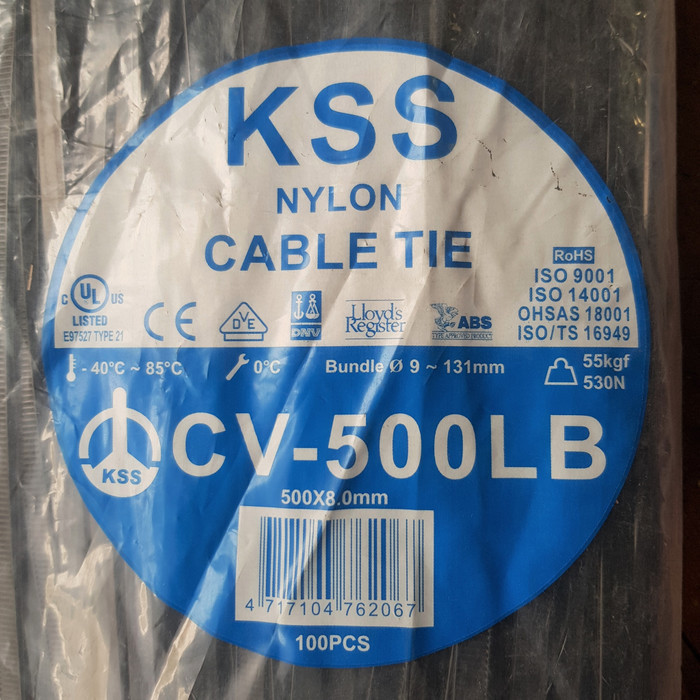 

Promo Kabel Ties Kss 50Cm Cv-500Lb / Kabel Tis Kss 50Cm 500X8.0Mm Cv500Lb