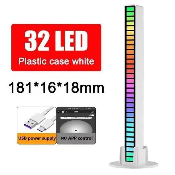 Big Sale Lampu Led Rgb Audio Musik Spektrum / Lampu Led Sensor Suara Murah