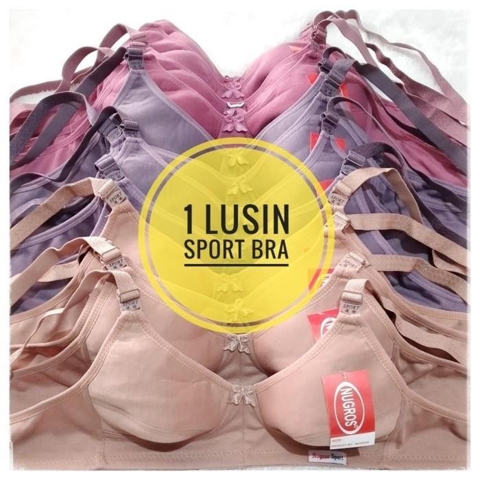 Paket Hemat 1 Lusin Sport Bra / Bra Sport Lusinan