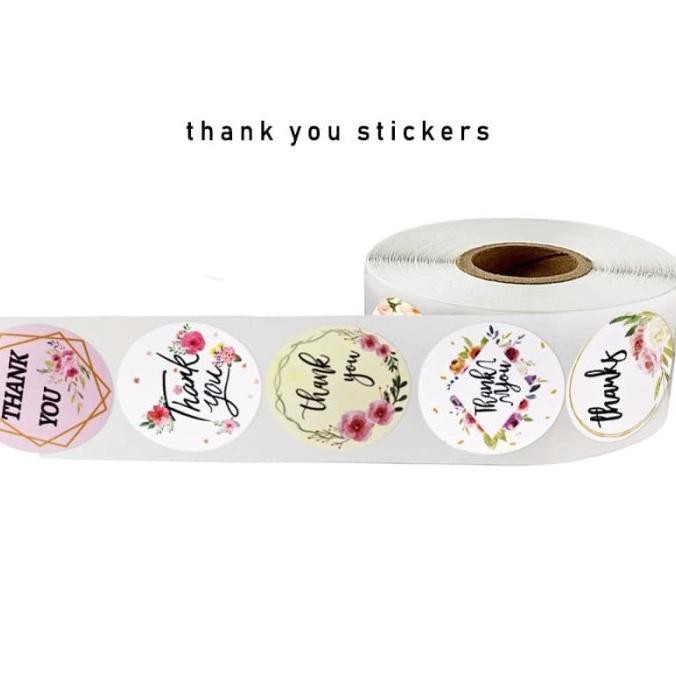 

DFG - Label Cutting Stiker Thank You Isi 500 Sticker Paket Harga Grosir TERLARIS