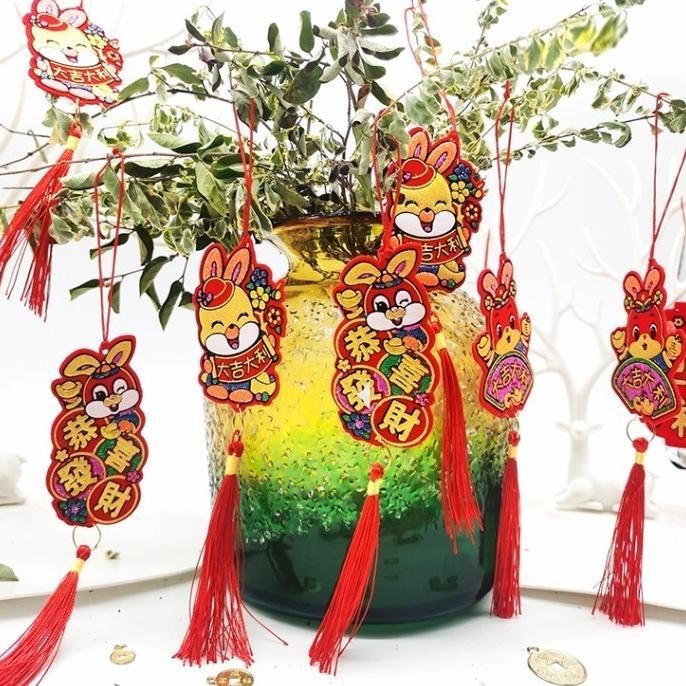 

DFG - NEW Angpao Gantung Kelinci 2023 Angpau Imlek Murah Ampau Mini Pohon TERLARIS