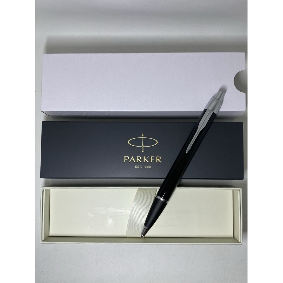 

[Baru] Parker Im Original Ballpoint Black Lq Chrome Trim Berkualitas