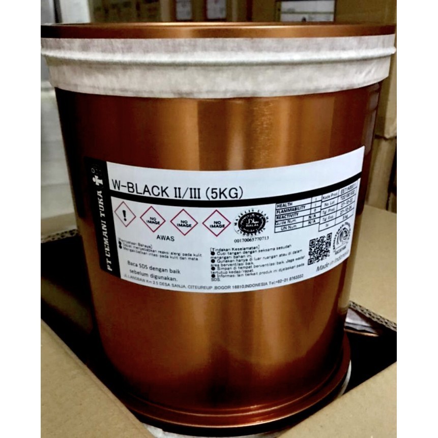 

[Baru] Tinta Cetak Cemani Toka W-Black Ii / Iii 5 Kg Terbaru