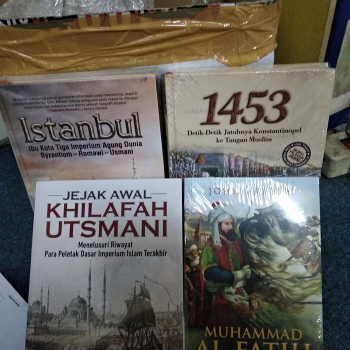 

[Baru] Paket Buku Sejarah Lengkap Turki Ustmani Origi Berkualitas