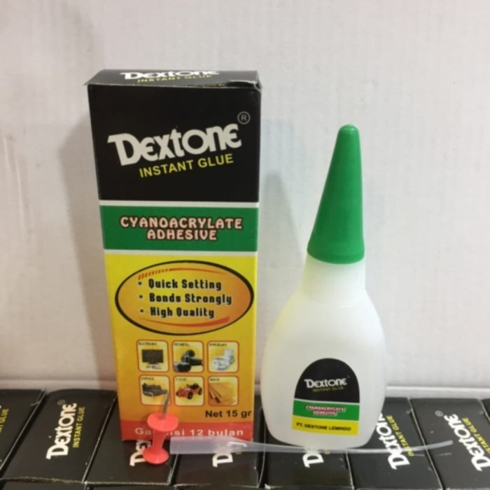 

[Baru] Lem Korea Dexton /Lem Tetes Dexton/Instant Glue Dexton 1 Box=50 Btl Berkualitas