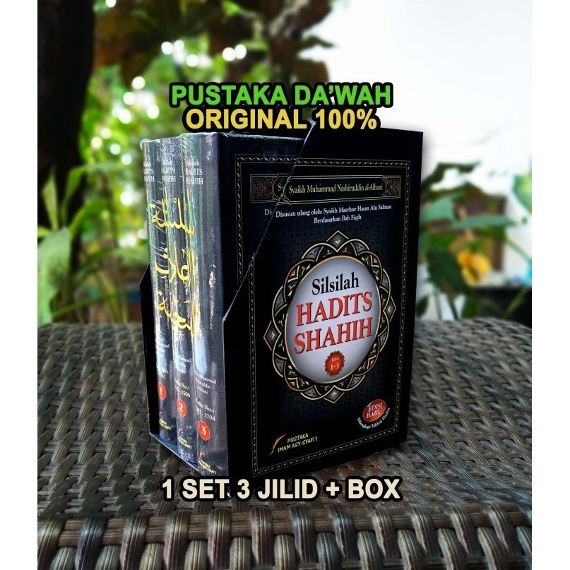 

[Baru] Silsilah Hadits Shahih 1 Set 3 Jilid Original Terbatas