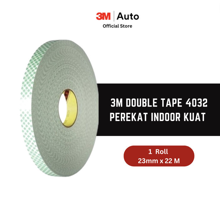 

[Baru] 3M Scotch Double Tape 4032 Mounting Tape Urethane Foam 24Mm X 22M Limited