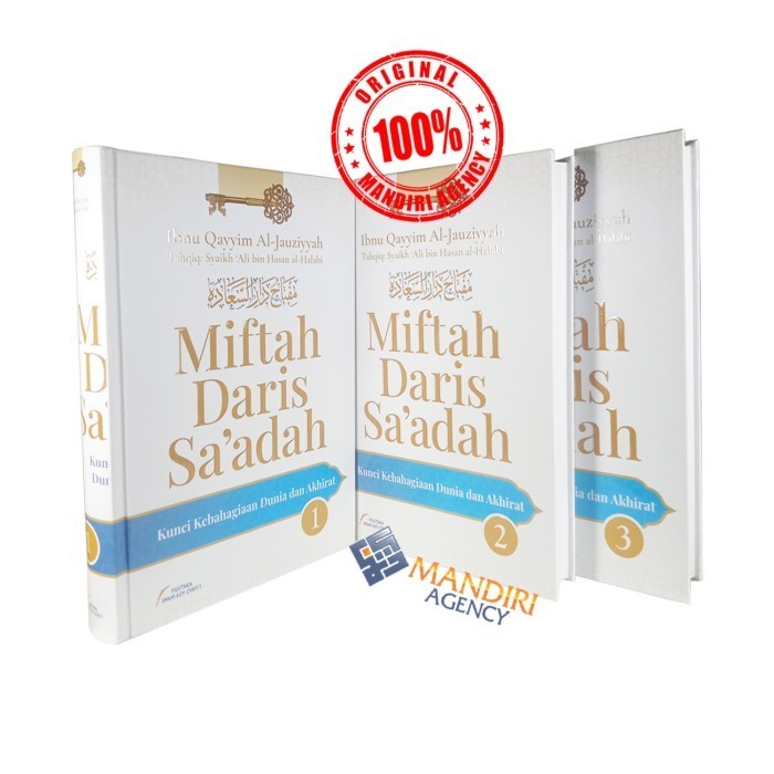 

[Baru] Miftah Daris Sa'Adah - 1 Set 3 Jilid - Pustaka Imam Asy Syafi'I Terbatas