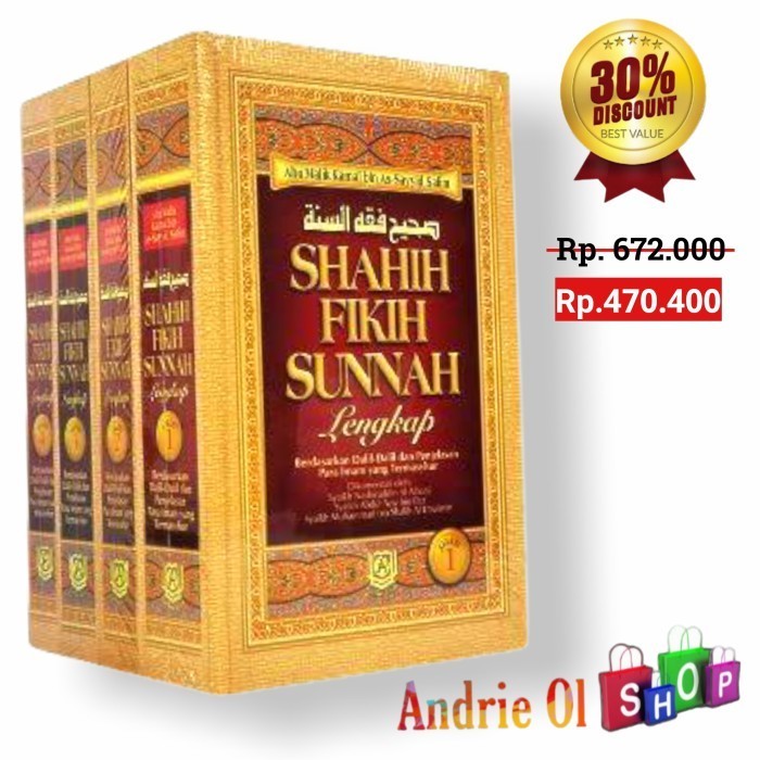 

[Baru] Terjemah Shahih Fikih Sunnah Lengkap 4 Jilid Pustaka Azzam Diskon