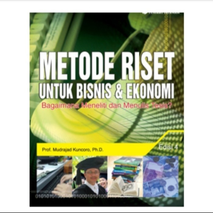 

[Baru] Buku Metode Riset Untuk Bisnis Ekonomi Ed. 4 Original Diskon