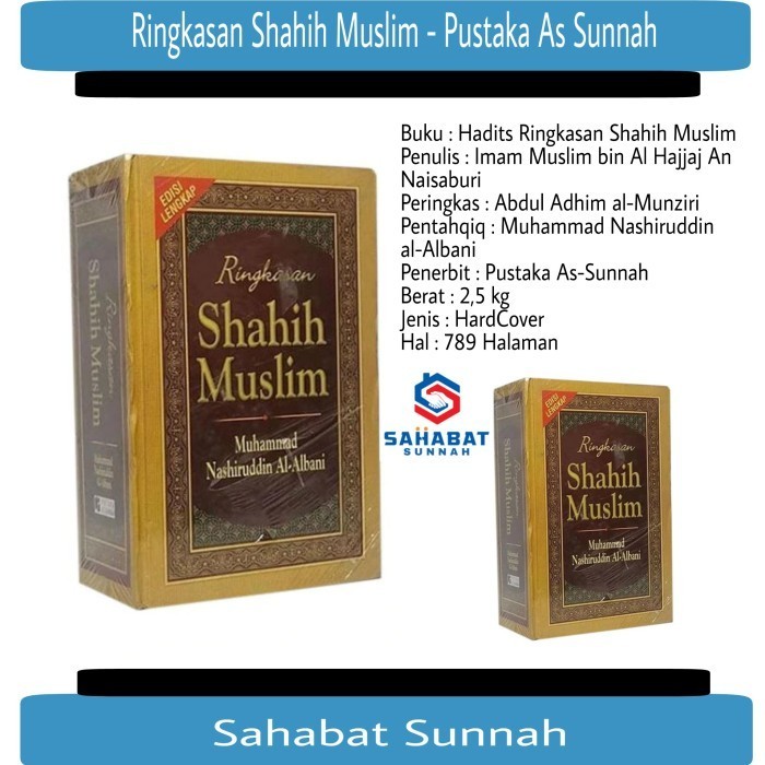 

[Baru] Ringkasan Shahih Muslim - Pustaka As Sunnah Limited