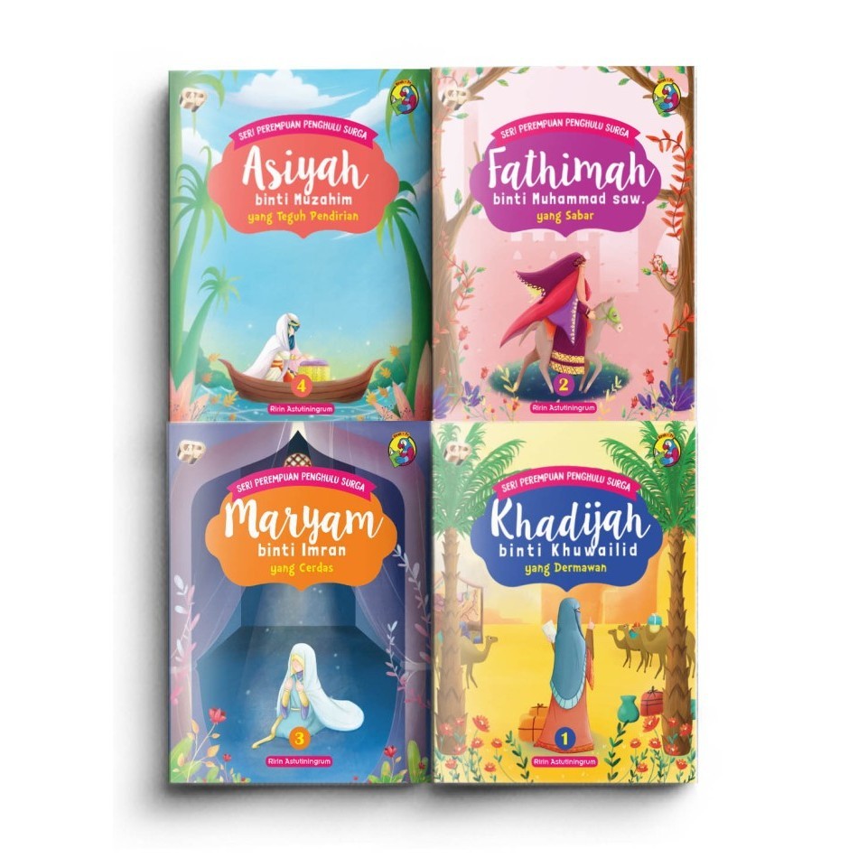 

[Baru] Buku Anak - Seri Perempuan Penghulu Surga 1 Set 4 Buku Soft Cover Terbaru