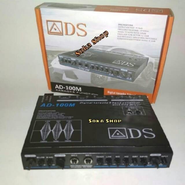 

[Baru] Pre Amp Parametrik Ads Ad-100 Limited