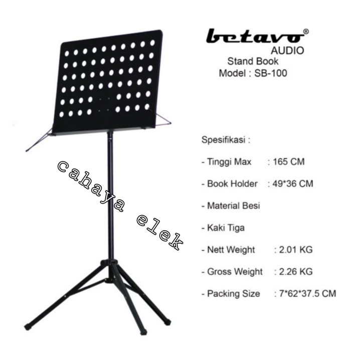 

[Baru] Stand Book Lantai Original Betavo Sb 100 / Sb100 Limited