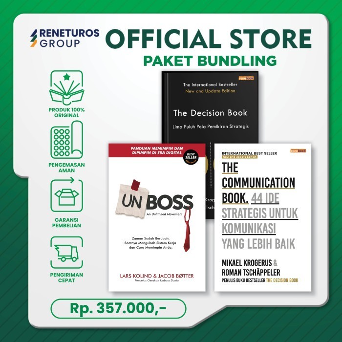 

[Baru] Paket Relasi Bundling:The Communication BookThe Decision Book Unboss Diskon
