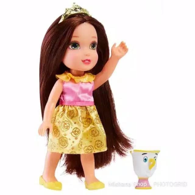[COD] Boneka Disney Princess Petite Belle Doll 16Cm Terbatas