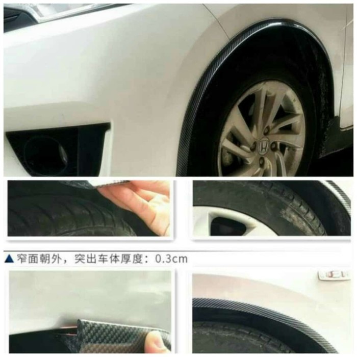 [New Ori] Fender Mobil Carbon/Cover Fender Mobil Carbon  Leem Berkualitas