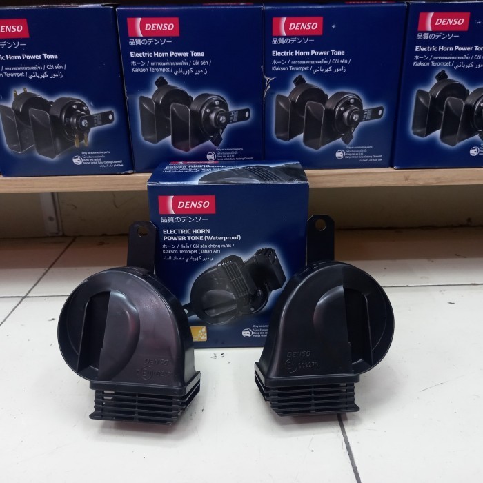 [New Ori] Klakson Keong Denso Waterproof Plug And Play Toyota Avanza/Veloz 2022 Terbaru