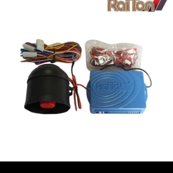 [Original] Alarm Raiton Mobil Universal Model Remot Sleding Terbaru