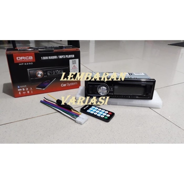 [Original] Termurah Single Din Tape Bluetooth Orca Mp-6250 Mobil Avanza New Diskon