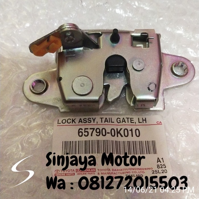 [Original] Door Lock Bagasi Toyota Hilux Kiri Asli Original Terbaru