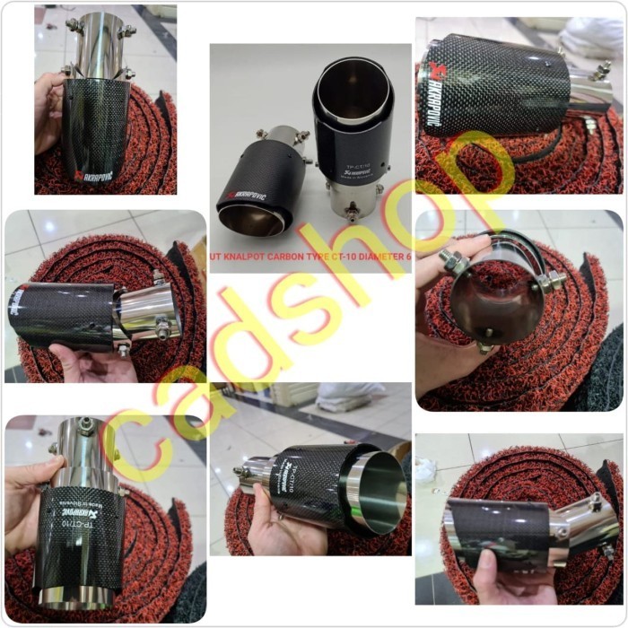 ✅New Ori Buntut Knalpot / Muffler Akrapovic Carbon Mobil Grand Innova Terbaru