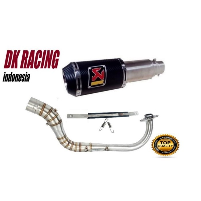 ✅New Ori Knalpot Honda Vario 150 Akrapovic Lorenzo Carbon High Quality Diskon