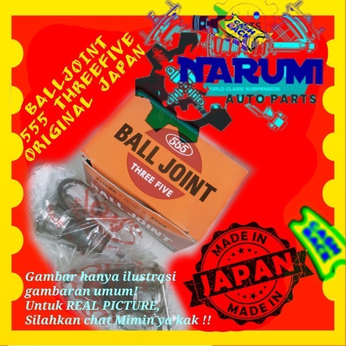 ✅Ori Ball Joint Balljoint 555 Made In Jepang Rush Terios 2008-2017 Limited