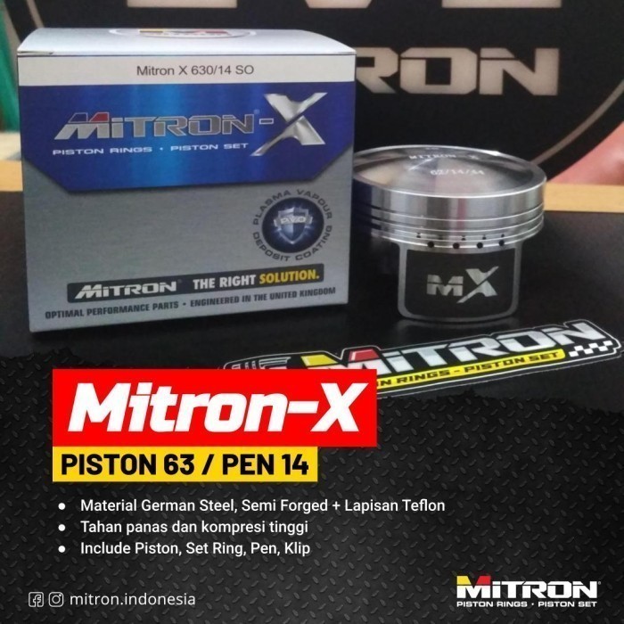 ✅Ready Piston Kit Mitron 63 Pen 14 Berkualitas