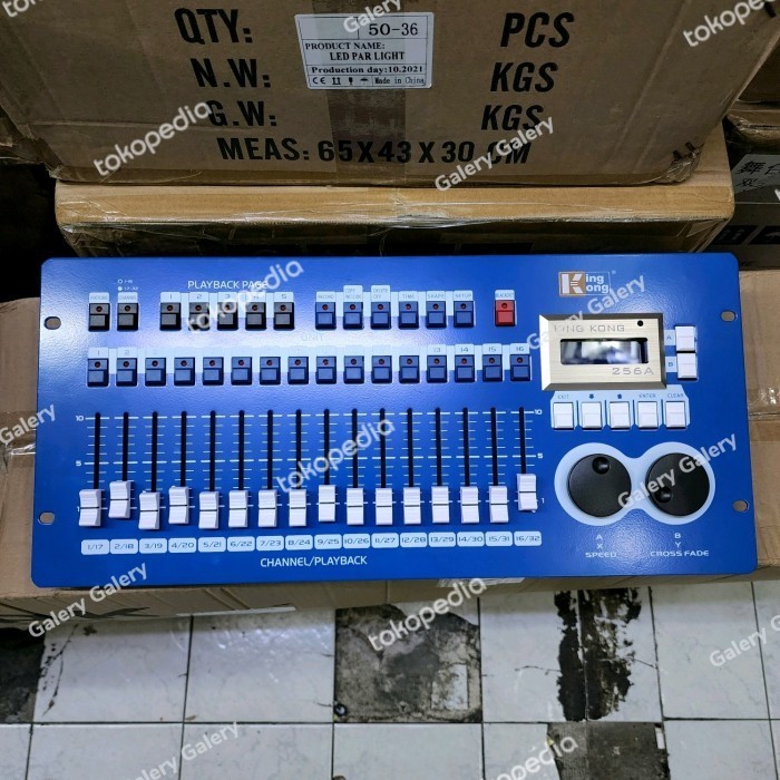 [Baru] Mixer Lampu Panggung Dmx Kingkong 256A Mixer Lighting Dmx Kingkong 256 Berkualitas