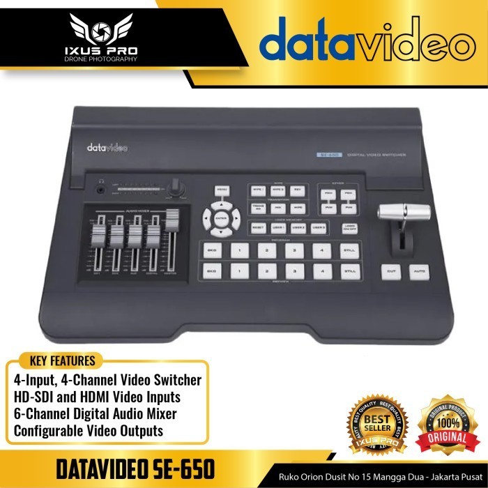 [Baru] Datavideo Se-650 Mixer Terbaru