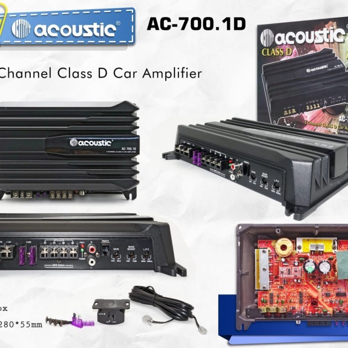 [Baru] Monoblock Acoustic Ac 700.1 D - Dinasti Audio Berkualitas