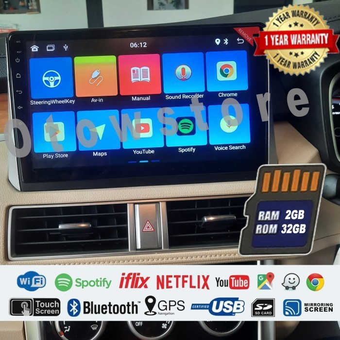 ✨Ori Head Unit / Tv Mobil / Android Mobil Khusus Mitsubishi Xpander 10 Inch Terbaru