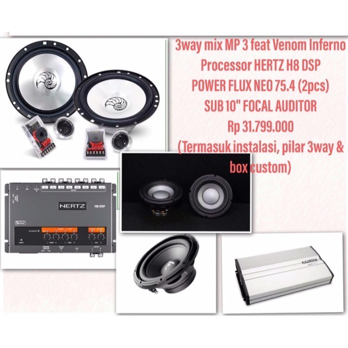 [Baru] Paket Sq Audio Mobil Terbatas