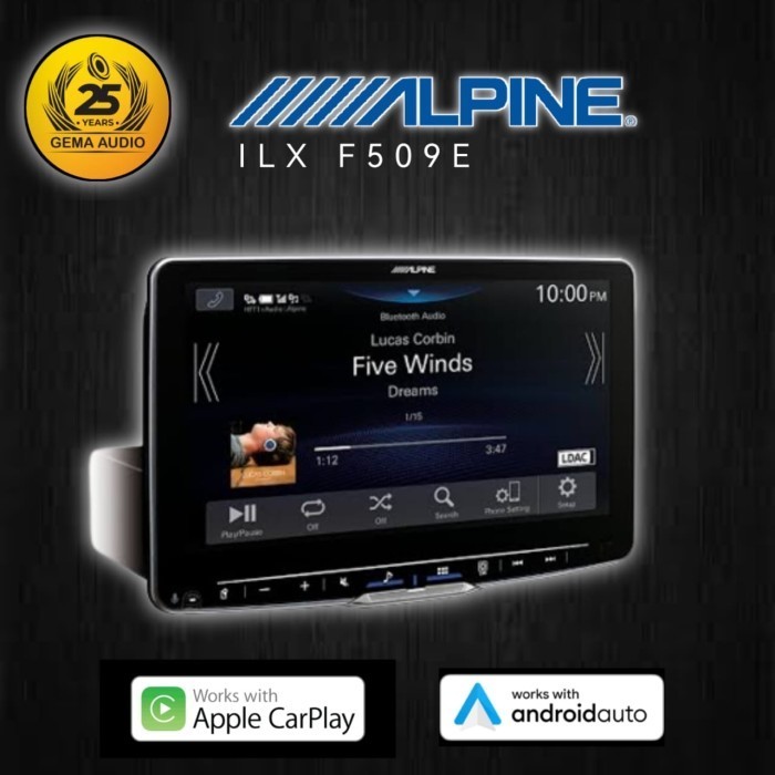 [Baru] Alpine Ilx-F509E Limited