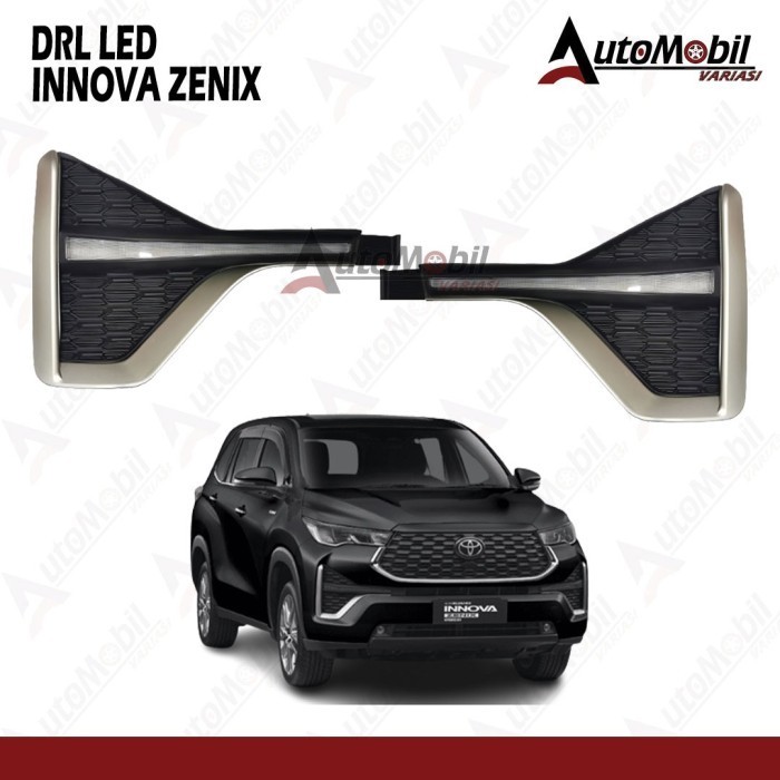 [New] Foglamp Drl Led Toyota Innova Zenix Drl Led Terbatas