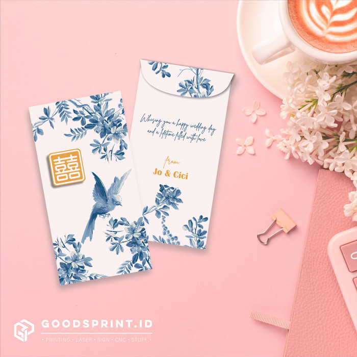 

Angpao Sangjit Amplop Wedding Angpau Shuangxi Lamaran Isi 6 Pcs
