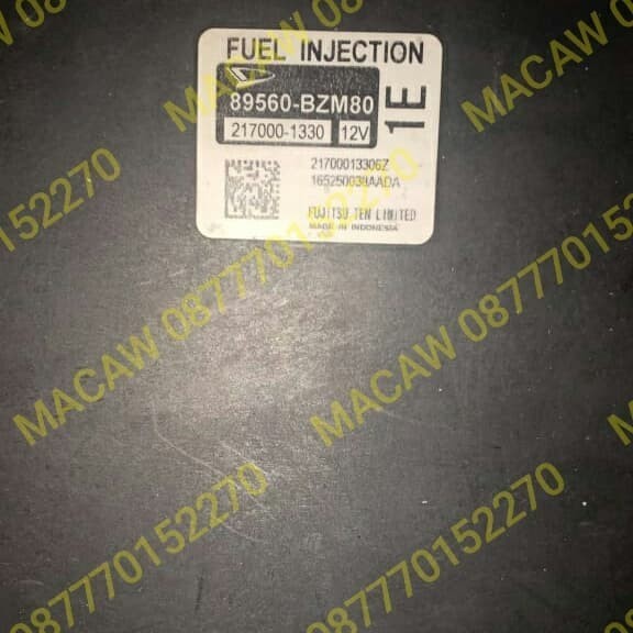 [New] Komputer Computer Ecu Toyota Rush 89560-Bzm80 Original Terbaru