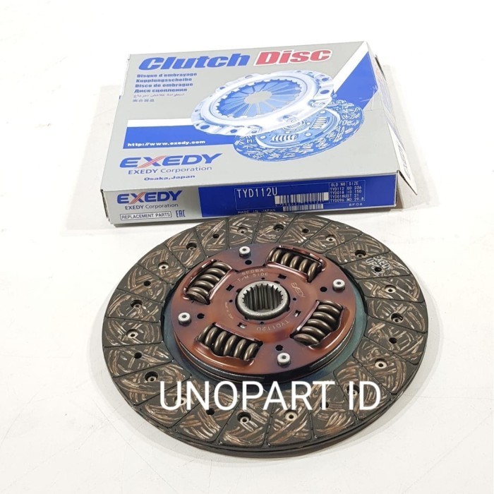 [Original] Exedy Clutch Disc Kopling Matahari Toyota Innova  Hilux Fortuner 2.5 Diskon