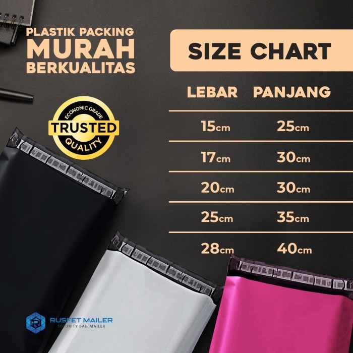 

Polymailer Pack Blue 32X45Cm Amplop Plastik Packing Olshop Ekonomis