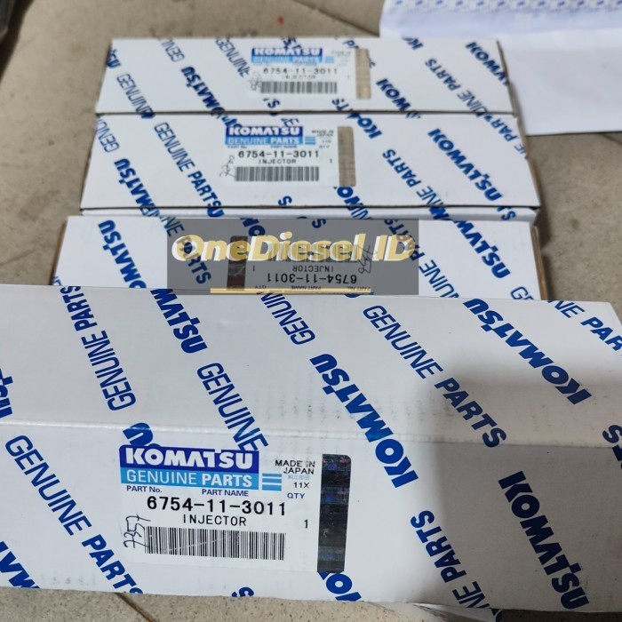 ✅New 6754-11-3011 / 6754-11-3010 Injector Assy Komatsu Berkualitas