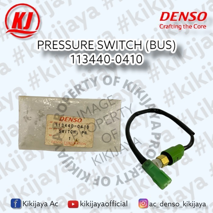 ✅New Denso Pressure Switch Bus 113440-0410 Sparepart Ac/Sparepart Bus Limited