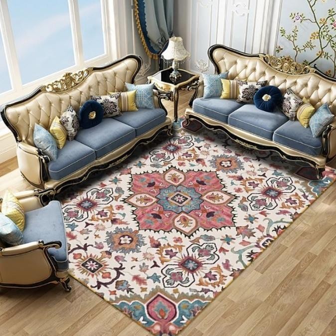 Karpet Lantai Polyester  Uk 200 x 140cm/Karpet Lantai Polyester Import