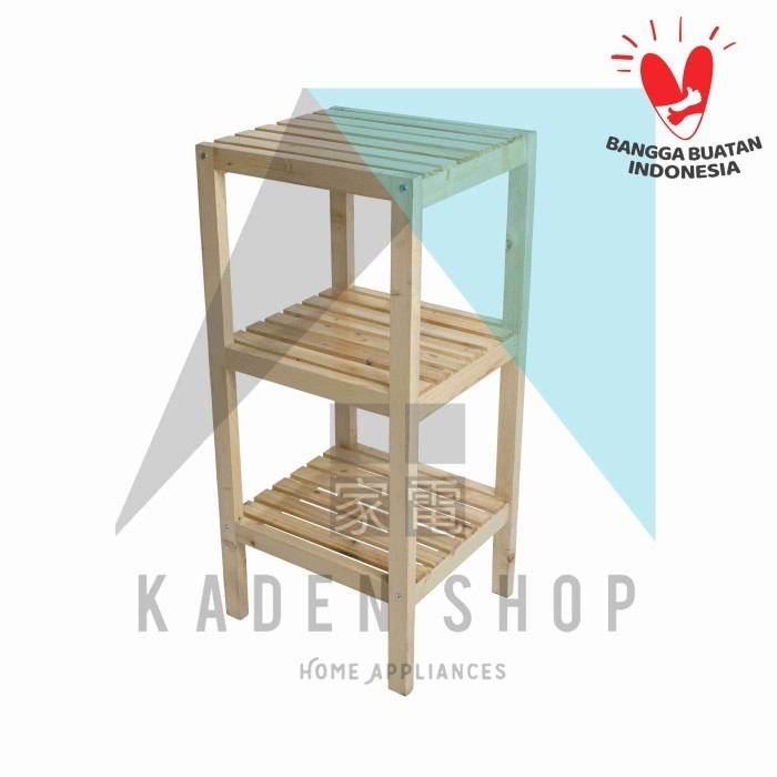 Rak Kayu Susun 3
