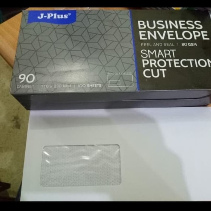 

Amplop Putih Jendela Kiri