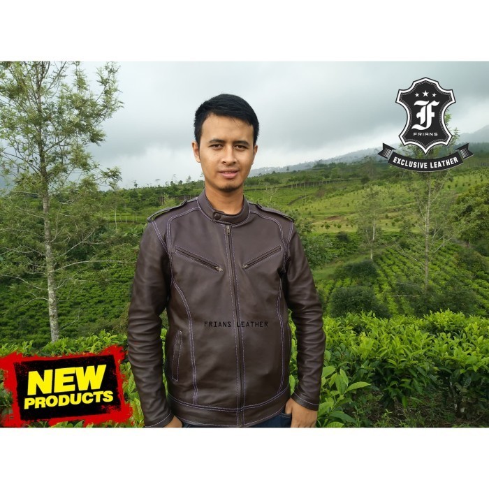 JAKET KULIT DOMBA SUPER / JAKET KULIT ASLI ELEGAN / JAKET KULIT GARUT