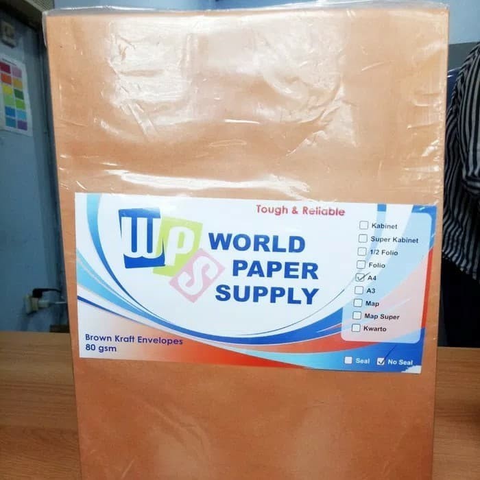 

Amplop Polos Uk A4 30 X 22 Cm Merk Wps