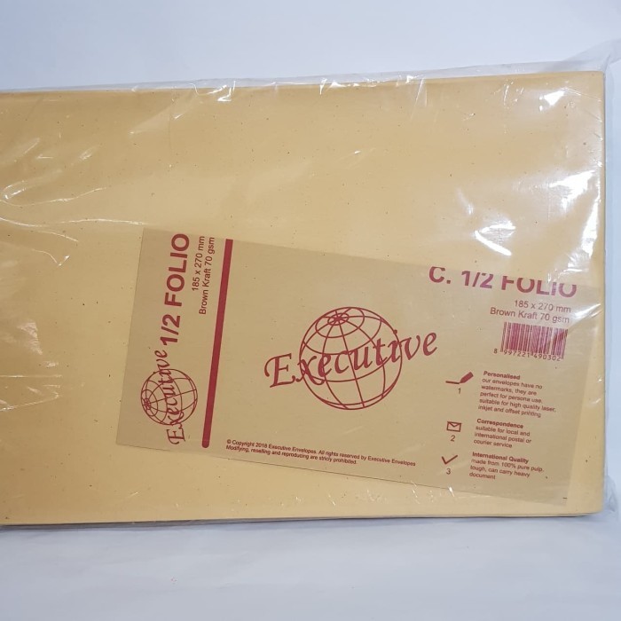 

Amplop Samson C - 1/2 Folio