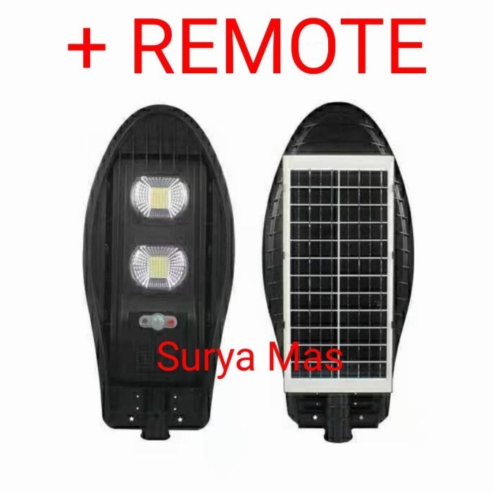 ✨COD Lampu Pju Cobra Solar Cell 100Watt Lampu Jalan 100W Panel Tenaga Surya Limited